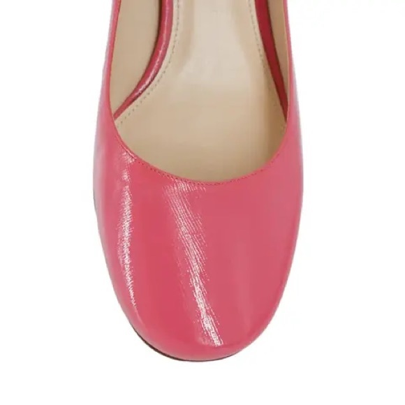 Authentic Pink Prada Patent Leather Block Heels - Picture 5 of 8